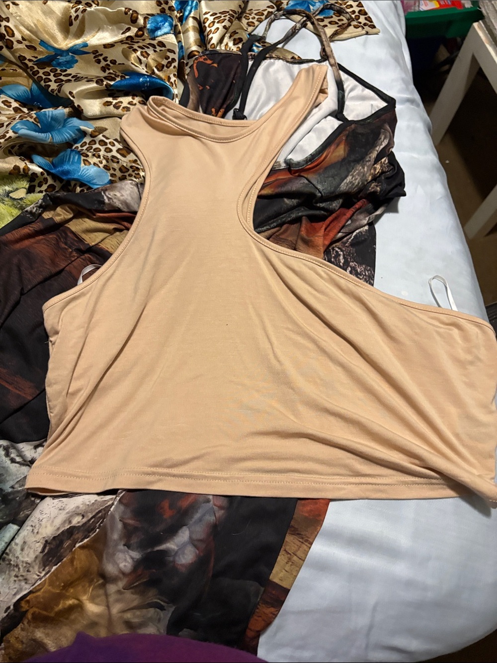one shoulder top